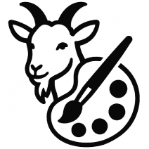 Creative expression through art therapy icon